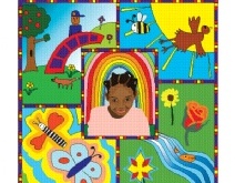 Imani Green Mosaic